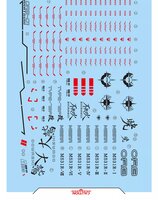 Flaming-Snow NG-TVA Akatsuki Gundam Fluorescent Decals