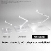 Bandai 1/100 Action Base 8 Clear