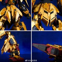 Shenma Model 1/100 Golden Warrior Full Armor (FA Hyaku Shiki)