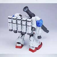 Solomon 1/100 RX-78GP02A Gundam Physalis + MLRS Backpack and Clear Armor Parts