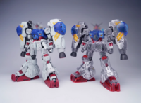 Solomon 1/100 RX-78GP02A Gundam Physalis + MLRS Backpack and Clear Armor Parts