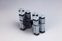 Solomon 1/100 RX-78GP02A Gundam Physalis + MLRS Backpack and Clear Armor Parts