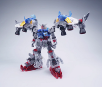 Solomon 1/100 RX-78GP02A Gundam Physalis + MLRS Backpack and Clear Armor Parts