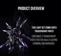 Kosmos 1/100 Apocalypse RGB LED Set + Remote