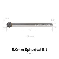 DSPIAE Spherical Bits 2.0~5.0mm