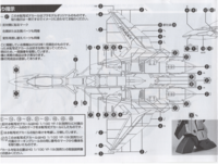 Delpi-Decal HG Macross Plus YF-19 Normaal