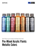 DSPIAE Pre-Mixed Acrylic Paints 50ml Metallic Emerald Green XSM-003