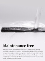 DSPIAE DLC Coated RVS Vijl 600/1200 Korrel AT-FX02