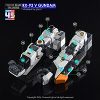 G-REWORK PG Unleashed RX-93 V Gundam Decals