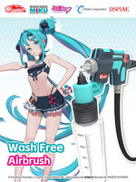 DSPIAE Wash-Free Airbrush Set Racing Miku 2026 Ver. PT-AB-GSR2026