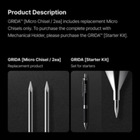 Gunprimer GRIDA Micro Chisel 2pcs