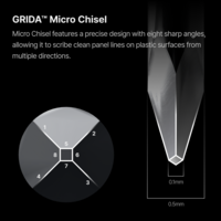 Gunprimer GRIDA Micro Chisel 2pcs