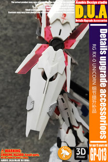 Anubis GP013 RG Unicorn RX-0 Origin Detail Set