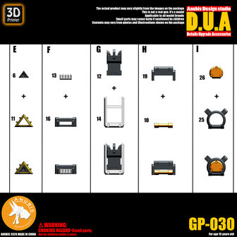 Anubis GP030 MG Physalis GP02A Detail Set
