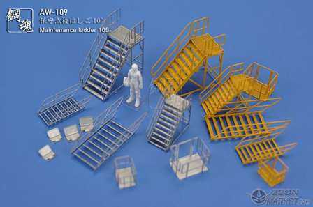 AW-109 Onderhouds Ladder 1/100 1/144