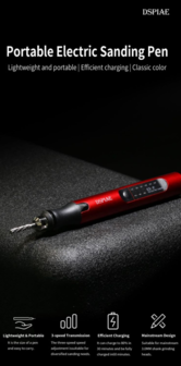 DSPIAE Draagbare Elektrische Boor Pen ES-P