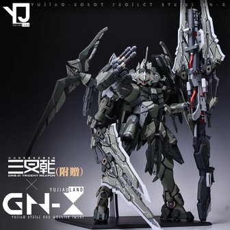 AnchoreT YujiaoLand MG Striker GN-X Dress-up Kit + Trident GNX