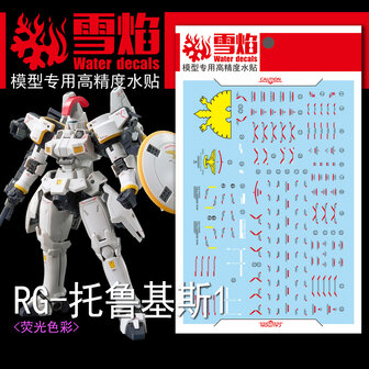 Flaming-Snow RG-28 Tallgeese I EW (TV Color Version) Fluorescerend