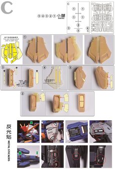 Cantonese-C Precut Tape voor Fortune Meow MG ZZ