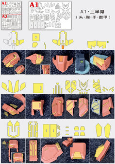 Cantonese-C Precut Tape voor AEther MG Jesta Cannon