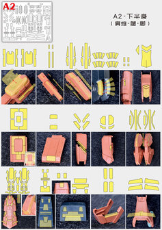 Cantonese-C Precut Tape voor AEther MG Jesta Cannon