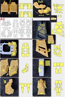 Cantonese-C Precut Tape voor MG THE-51 RX-93 NU