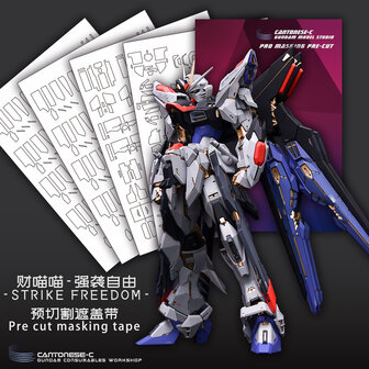 Cantonese-C Precut Tape voor Fortune Meow MG Strike Freedom