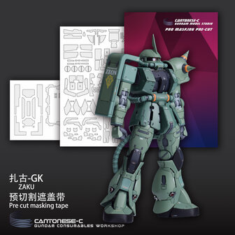 Cantonese-C Precut Tape voor AnchoreT-YJL MG Zaku II
