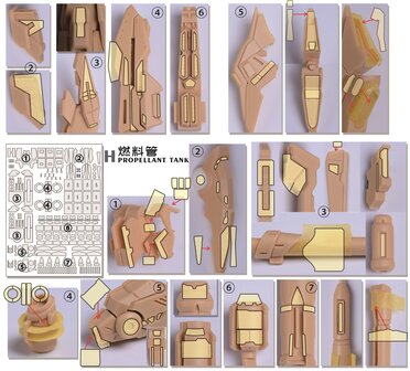 Cantonese-C Precut Tape voor AnchoreT-YJL MG Hi-Nu