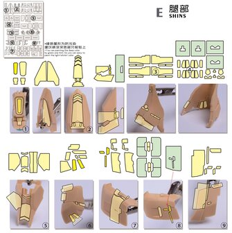 Cantonese-C Precut Tape voor AnchoreT-YJL MG Hi-Nu