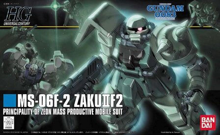 1/144 HGUC MS-06F2 Zaku II F2 (Zeon Type) HG105