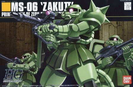 1/144 HGUC MS-06 Zaku II Mass Production Type HG040