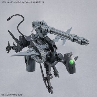 30MM W-18 Customize Weapons (Gatling Unit)