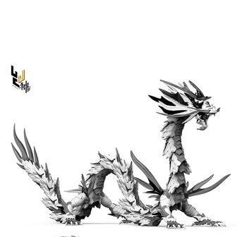 DBZ Shenlong 86cm Black & White kit