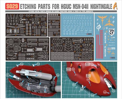 Madworks S29 HG Nightingale MSN-04-II Body & Details Set
