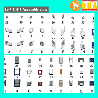 Anubis GP049 PGU RX-78-2 2.0 Detail Set