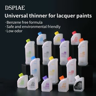 DSPIAE T-05 Mini Thinner voor Metallic Paint