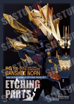 SH Studio PG RX-0[N] Banshee Unicorn Gundam Set