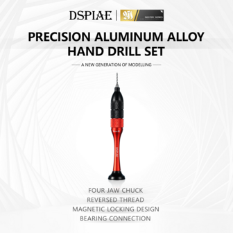DSPIAE Precision Aluminium Alloy Hand Drill Set AT-SHD
