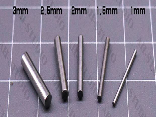 Metal Pinning Rods Voorgesneden 1.0-3.0mm