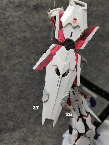Anubis GP013 RG Unicorn RX-0 Origin Detail Set