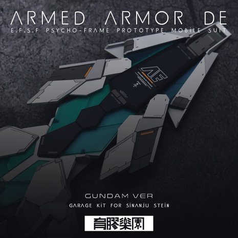 AnchoreT YujiaoLand MG Sinanju Stein, Unicorn en NU AADE Shield Dress-up Kit
