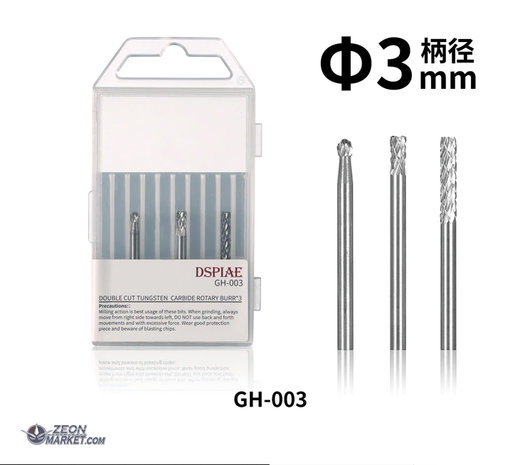 DSPIAE GH Series Grinding Bits voor Electric Sharpening Pen