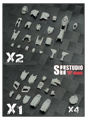 SH Studio MG Barbatos Dress-up Kit