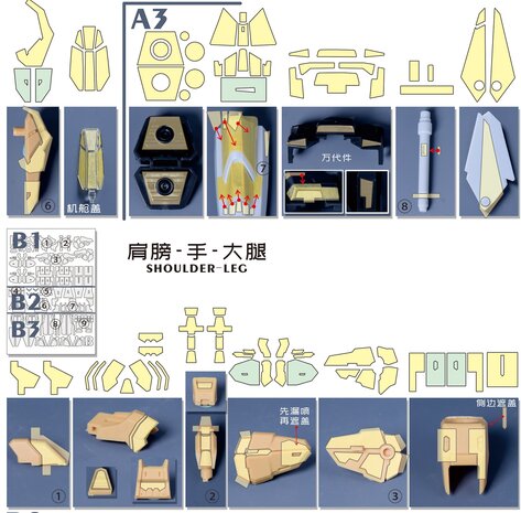 Cantonese-C Precut Tape voor AnchoreT-YJL MG Force Impulse
