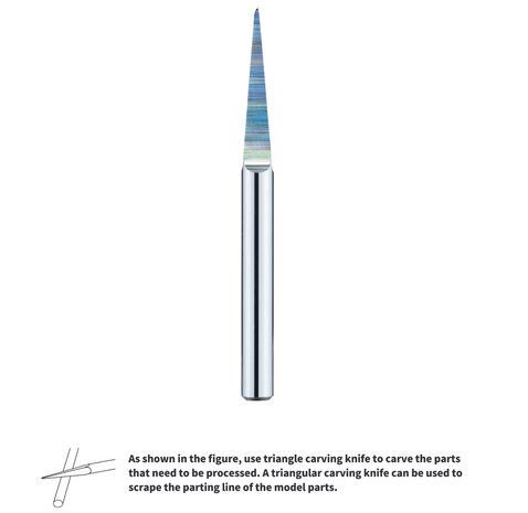 DSPIAE TS-01 Serie Tungsten Staal Driehoekige Scriber