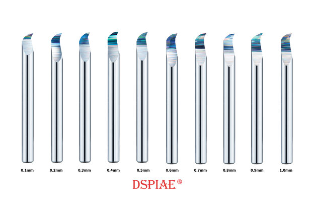 DSPIAE HC Series Tungsten Staal Haak Scribers individueel 0.1-3.0