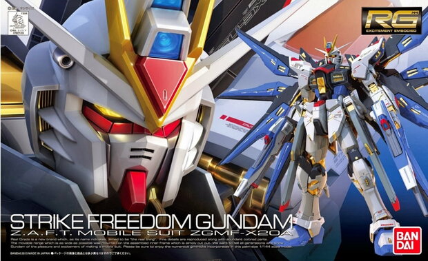 1/144 RG ZGMF-X20A Strike Freedom Gundam RG14