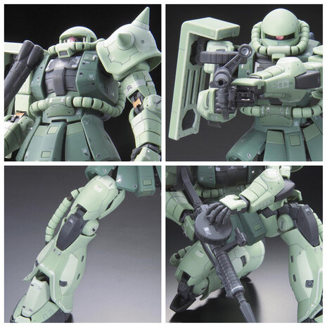 1/144 RG MS-06F Zaku II RG04