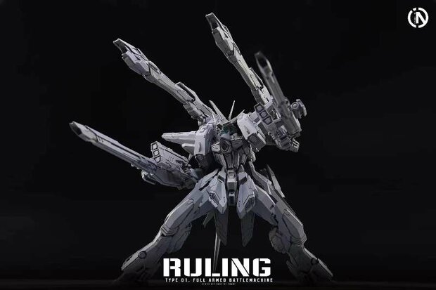 INERA+ Ruling Type 01 FA Battlemachine with Complete Metal Frame